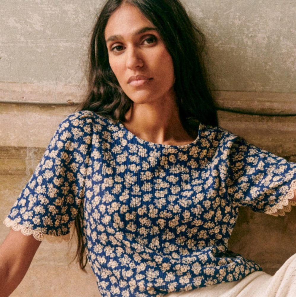 Sezane Clea T-shirt NWOT